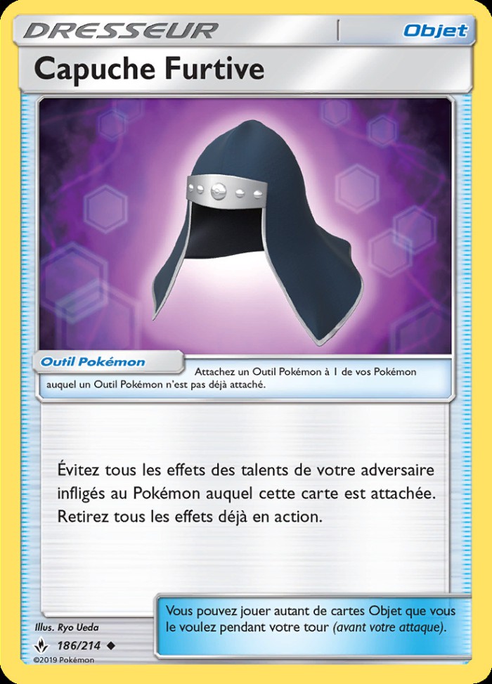 Carte Pokémon: Capuche Furtive