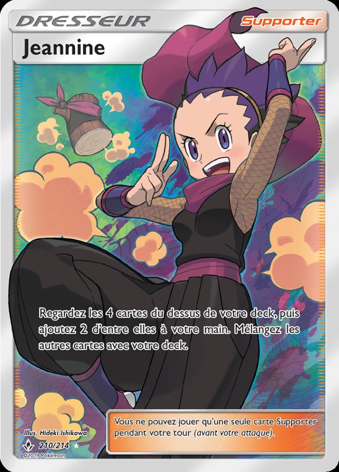 Carte Pokémon: Jeannine