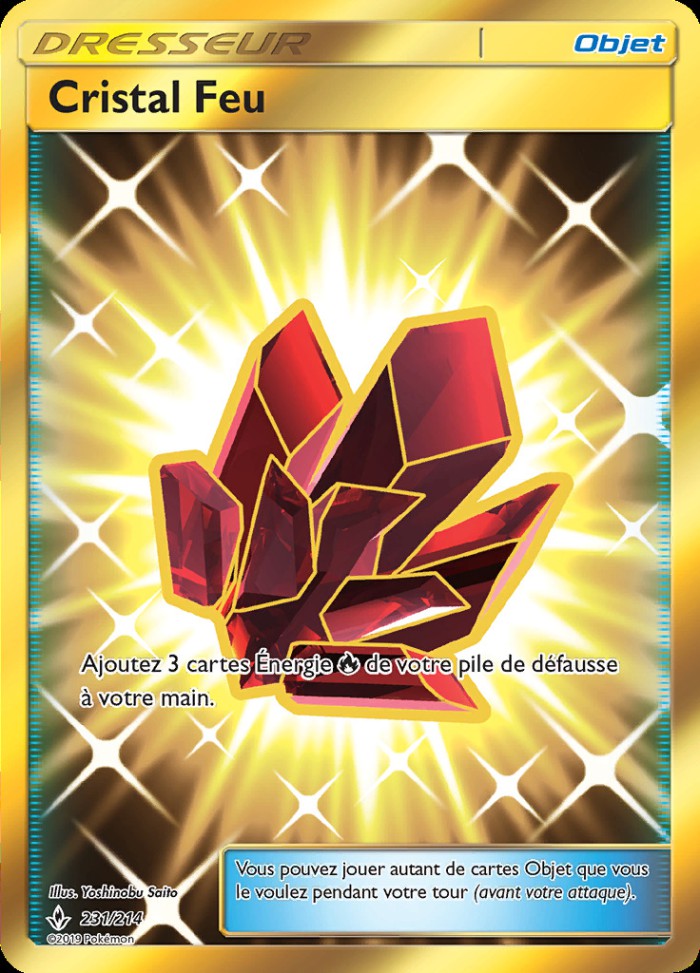 Carte Pokémon: Cristal Feu