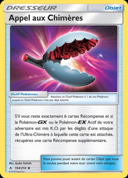 Carte Pokémon: Appel aux Chimères