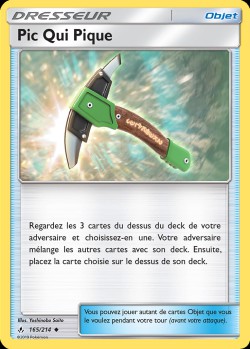 Carte Pokémon: Pic Qui Pique