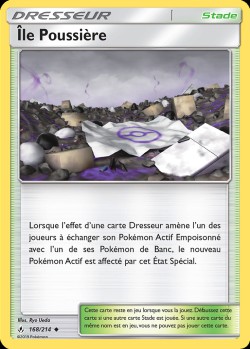 Carte Pokémon: Île Poussière
