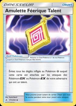 Carte Pokémon: Amulette Féerique Talent