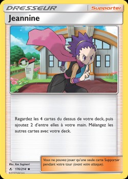 Carte Pokémon: Jeannine