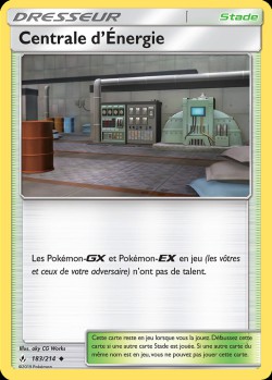 Carte Pokémon: Centrale d'Énergie
