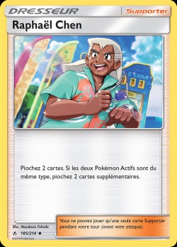 Carte Pokémon: Raphaël Chen