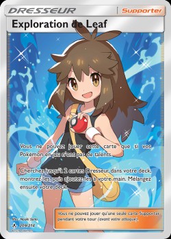 Carte Pokémon: Exploration de Leaf