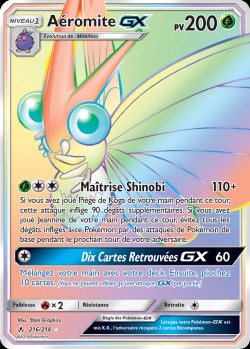 Carte Pokémon: Aéromite GX