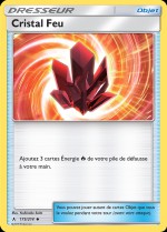 Carte Pokémon: Cristal Feu
