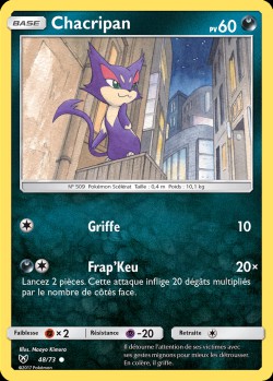 Carte Pokémon: Chacripan