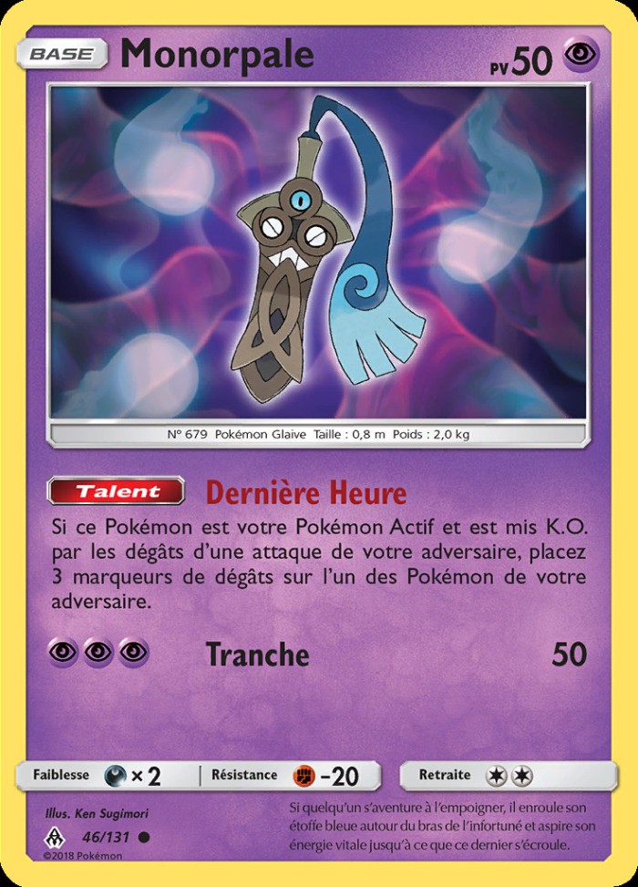 Carte Pokémon: Monorpale