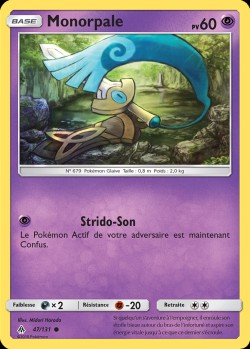 Carte Pokémon: Monorpale