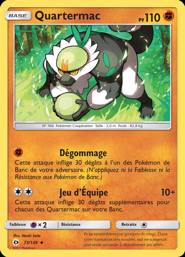 Carte Pokémon: Quartermac