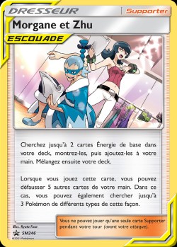 Carte Pokémon: Morgane et Zhu