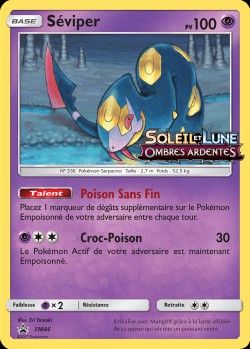 Carte Pokémon: Séviper