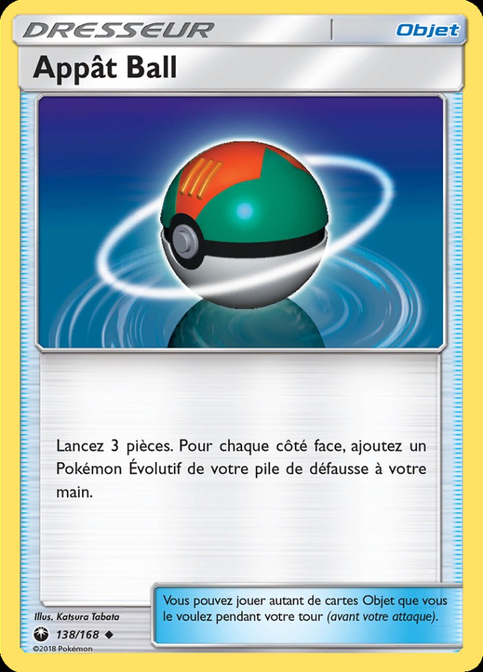 Carte Pokémon: Appât Ball