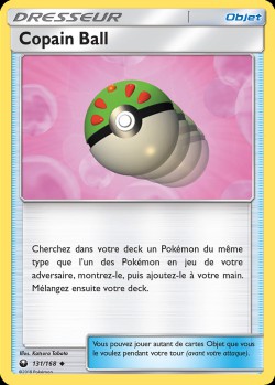 Carte Pokémon: Copain Ball