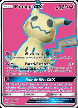 Carte Pokémon: Mimiqui GX