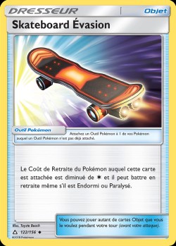 Carte Pokémon: Skateboard Évasion