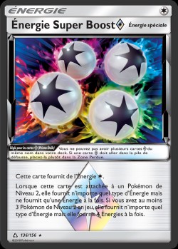 Carte Pokémon: Énergie Super Boost Prisme Étoile