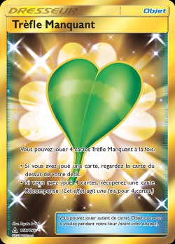 Carte Pokémon: Trèfle Manquant
