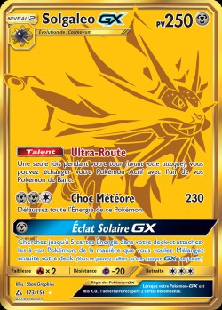 Carte Pokémon: Solgaleo GX