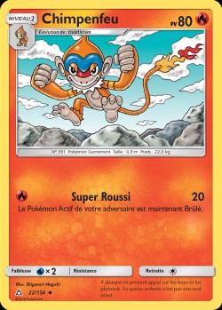 Carte Pokémon: Chimpenfeu