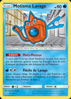 Carte Pokémon: Motisma Lavage