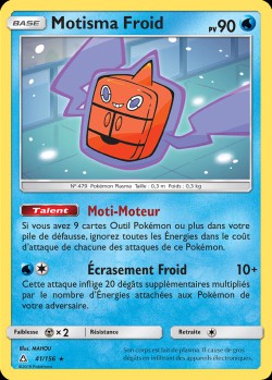 Carte Pokémon: Motisma Froid