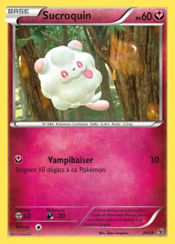 Carte Pokémon: Sucroquin