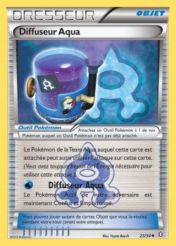 Carte Pokémon: Diffuseur Aqua