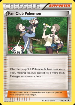Carte Pokémon: Fan Club Pokémon
