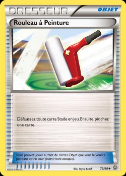 Carte Pokémon: Rouleau à Peinture