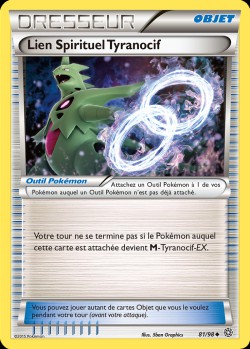 Carte Pokémon: Lien Spirituel Tyranocif