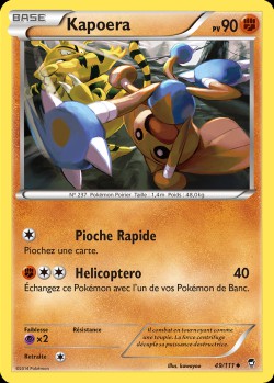 Carte Pokémon: Kapoera