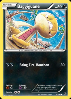 Carte Pokémon: Baggiguane