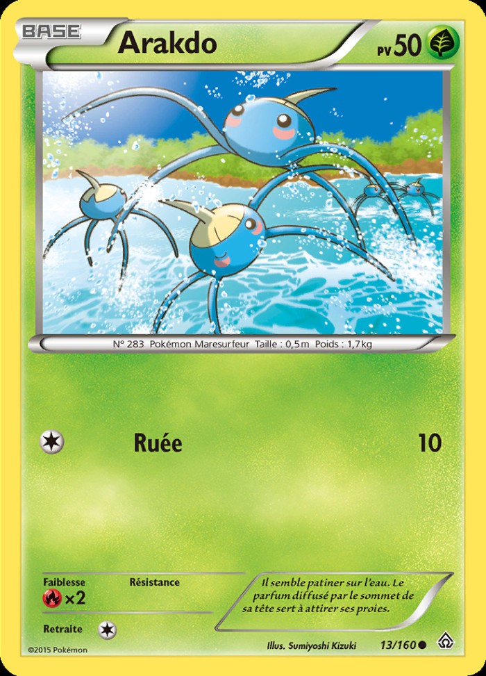 Carte Pokémon: Arakdo