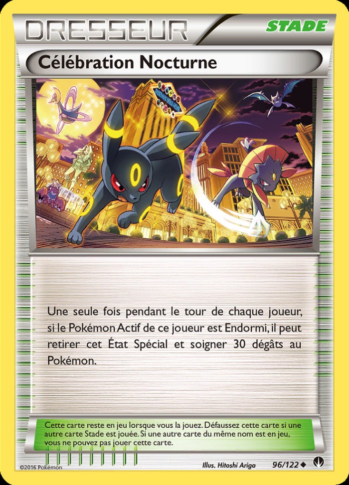 Carte Pokémon: Célébration Nocturne