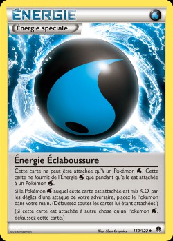 Carte Pokémon: Énergie Éclaboussure