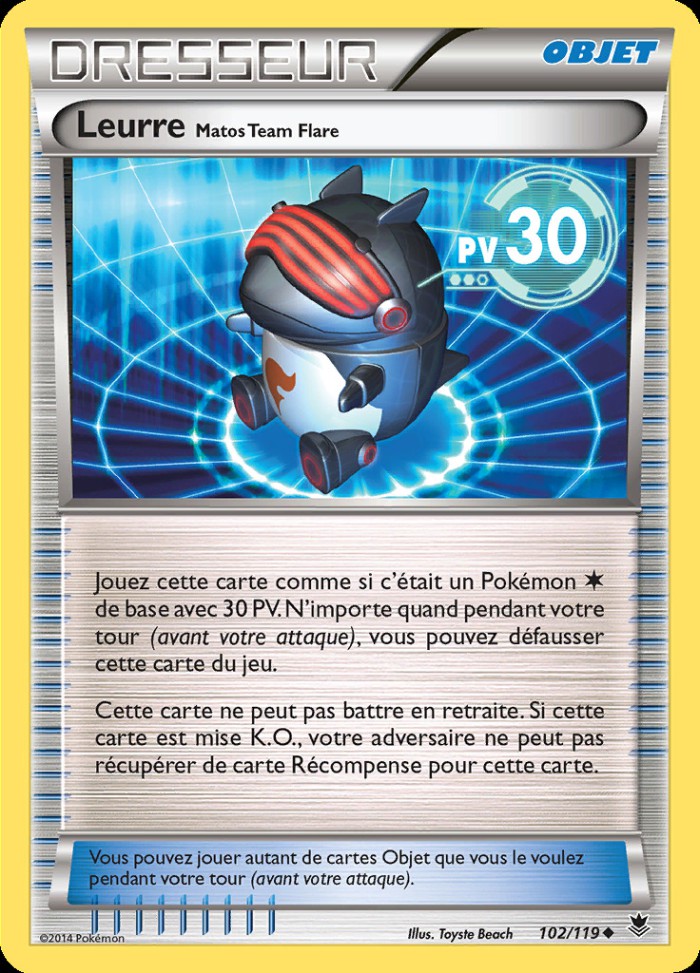 Carte Pokémon: Leurre