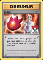 Carte Pokémon: Badge d'Arène