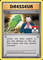 Carte Pokémon: Badge d'Arène