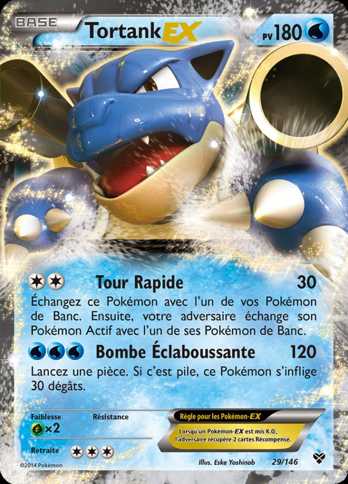Carte Pokémon: Tortank EX