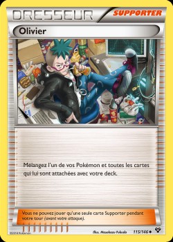 Carte Pokémon: Olivier