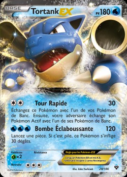 Carte Pokémon: Tortank EX