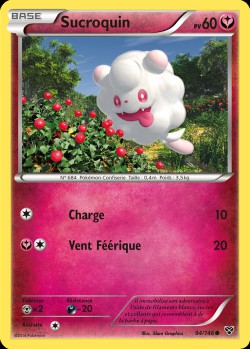 Carte Pokémon: Sucroquin