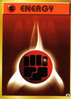 Carte Pokémon: Énergie Combat