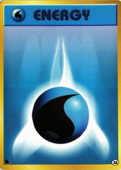Carte Pokémon: Énergie Eau