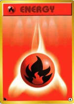 Carte Pokémon: Énergie Feu