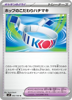Carte Pokémon: Bandeau Choix de Nabil